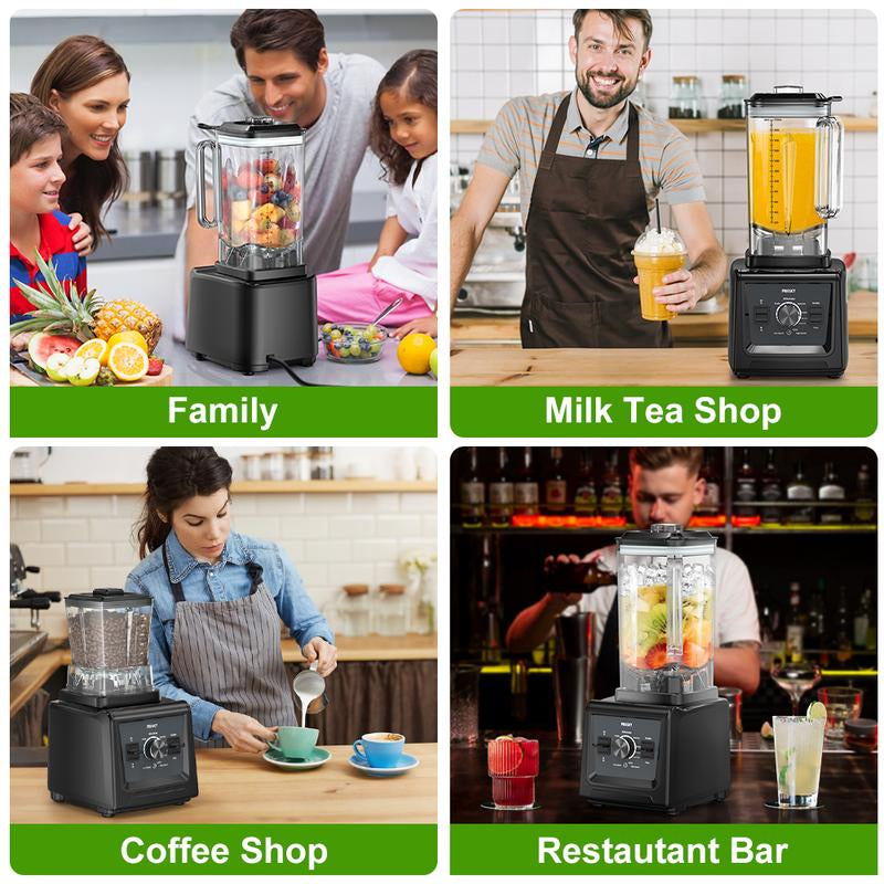 {Live}Professional 75Oz & 68Oz Blender, BPA Free 2 Containers Countertop Blenders Ice Crushing, Juice Smoothies,Grinder Combo 25000RPM Powerful Crusher Machine/Smoothielover/Smarthome/Smartliving