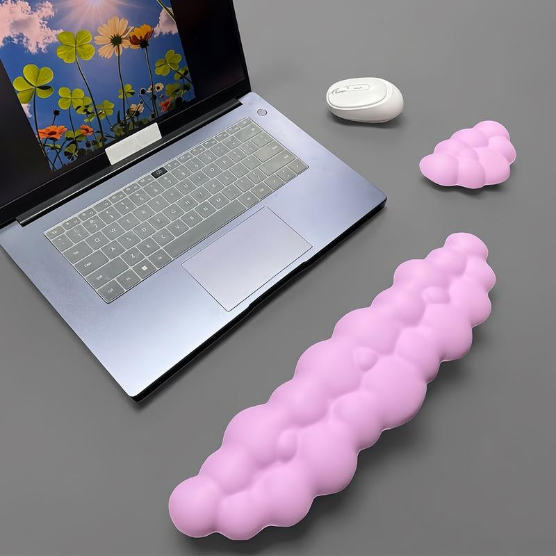Creative Cloud Shaped Wrist Support & Keyboard Wrist Rest Pad & Coaster, Wrist Rest & Keyboard Wrist Rest Pad & Coaster, Hand Wrist Rest Mouse Pad