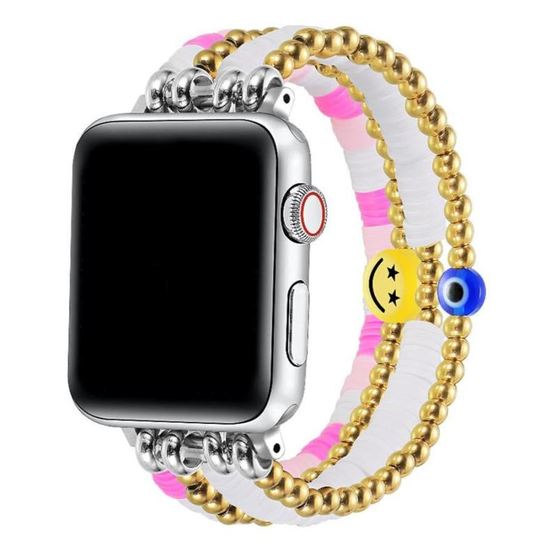 Bestie Beaded Band for Apple Watch - New 18K Gold Plated Beads
