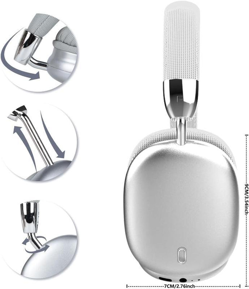 Y01 Wireless Bluetooth Headphones,Over-Ear,Noise Cancelling,Hi-Res Audio,48H Battery Life,Foldable,Mic for Ios/Pc Headphones Android Memory Headset Earbud Electronic,Audifonos Bluetooth