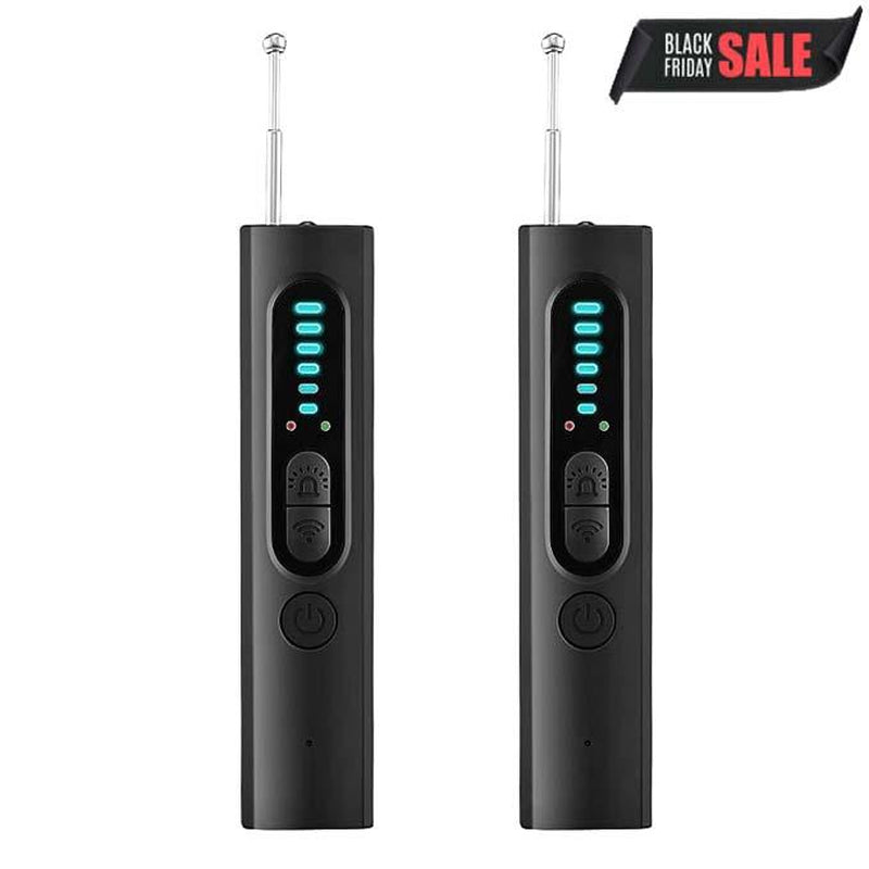 Hidden Camera Detectors, Spy Camera Detector, Car GPS Tracker Detector, Bug Detector, RF Signal Detector, Listening Device Detector, 6 Levels Sensitivit, 4 Detection Modes, 30H Working Time for Travel, Car, Bathroom, Office, Hotel, Airbnb, Rental