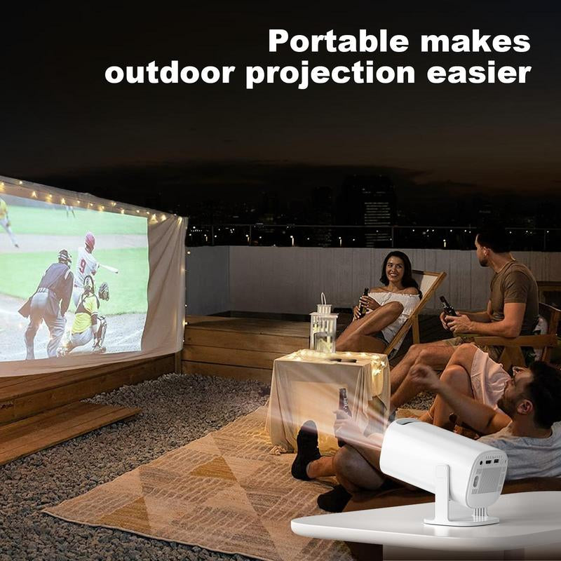 Home Portable Projector, HD Mini Projector, USB & Wifi Projector, Suitable for Various Scenarios