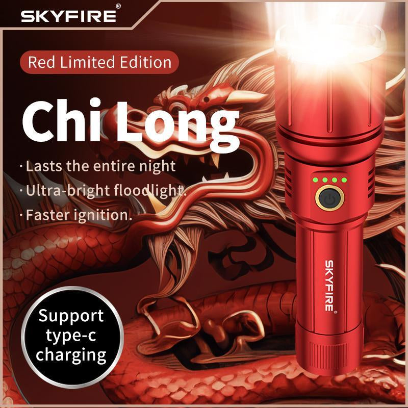 SKYFIRE 699 New Year'S Custom Safe Ignition Flashlight Gift Box for Relatives and Friends the Best Gift for the New Year #Springtok
