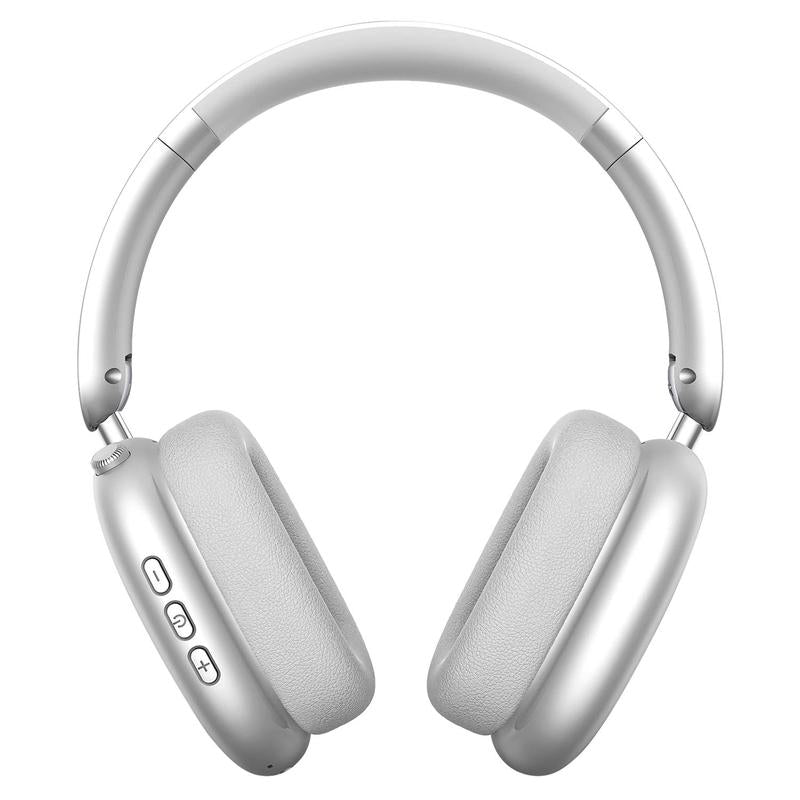Y01 Over-Ear Bluetooth 5.3 Headphones, 48H Playtime, Noise Reduction, Hi-Res Sound, Foldable Design, with Mic for Ios/Android/Pc