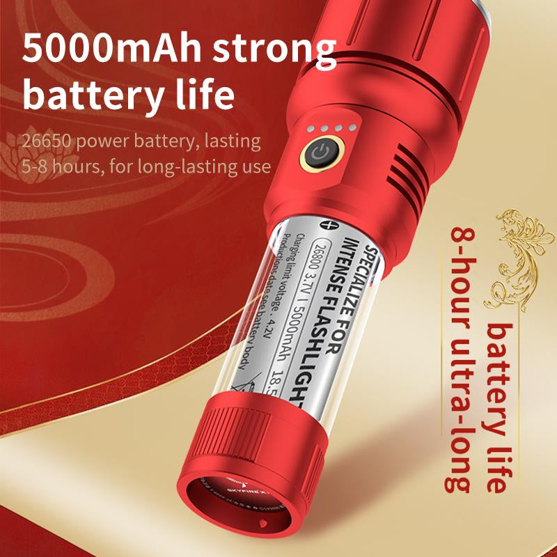 SKYFIRE 699 New Year'S Custom Safe Ignition Flashlight Gift Box for Relatives and Friends the Best Gift for the New Year #Springtok