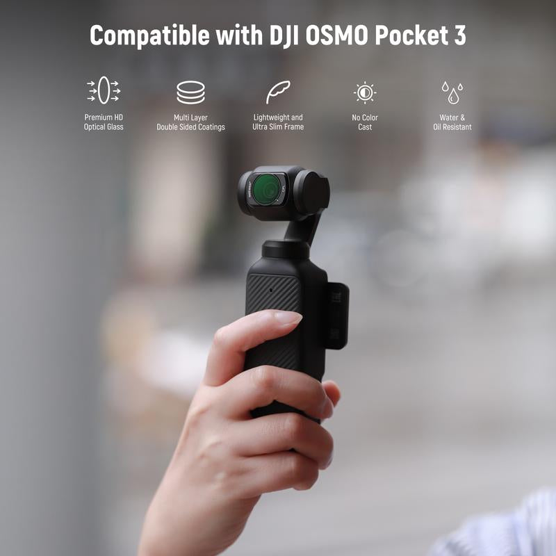 NEEWER FL-P5 4 Pack Magnetic ND Filter Kit for DJI OSMO Pocket 3