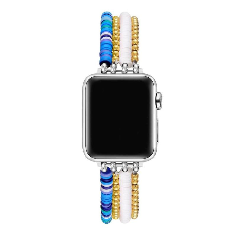 Bestie Beaded Band for Apple Watch - New 18K Gold Plated Beads