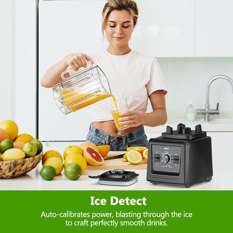 {Live}Professional 75Oz & 68Oz Blender, BPA Free 2 Containers Countertop Blenders Ice Crushing, Juice Smoothies,Grinder Combo 25000RPM Powerful Crusher Machine/Smoothielover/Smarthome/Smartliving