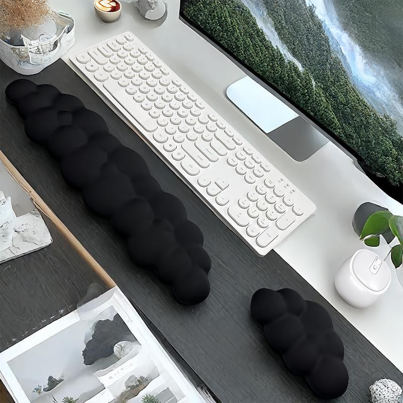 Creative Cloud Shaped Wrist Support & Keyboard Wrist Rest Pad & Coaster, Wrist Rest & Keyboard Wrist Rest Pad & Coaster, Hand Wrist Rest Mouse Pad