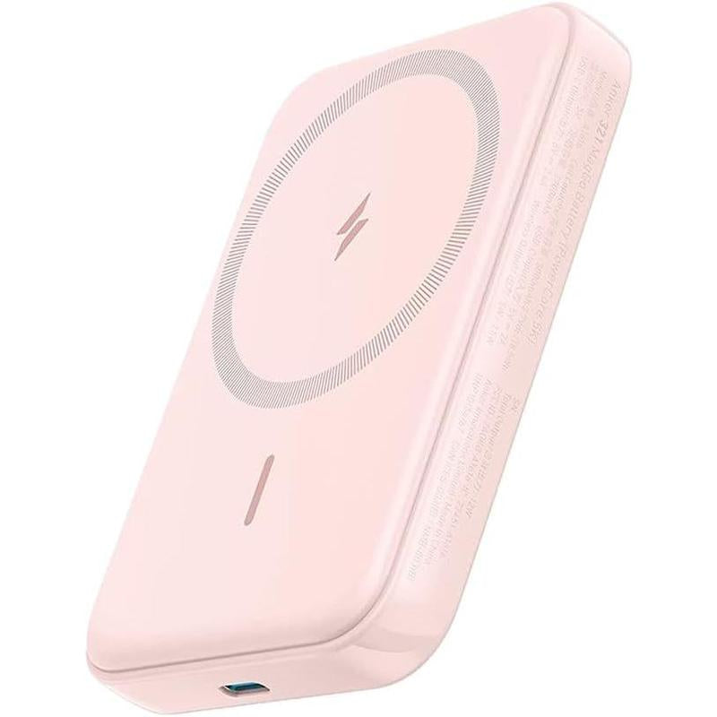 321 Maggo Battery (Powercore Magnetic 5K), 5,000Mah Magnetic Wireless Portable Charger, Compatible with Iphone 15/15 Plus/15 Pro/15 Pro Max, Iphone 14/13/12 Series(Black)