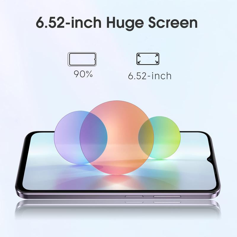 Note 16 Pro NFC Unlocked Cellphone , 12GB (4Gb+8Virtual)+ 128GB, 8 Core, 6.52 ''FHD Display + Screen Unlocked, Android 13, 50MP + 8MP, 4400 Mah Battery , Dual Sim 4G LTE, Splash Proof,Fingerprint &Face Unlock Wireless Smartphone