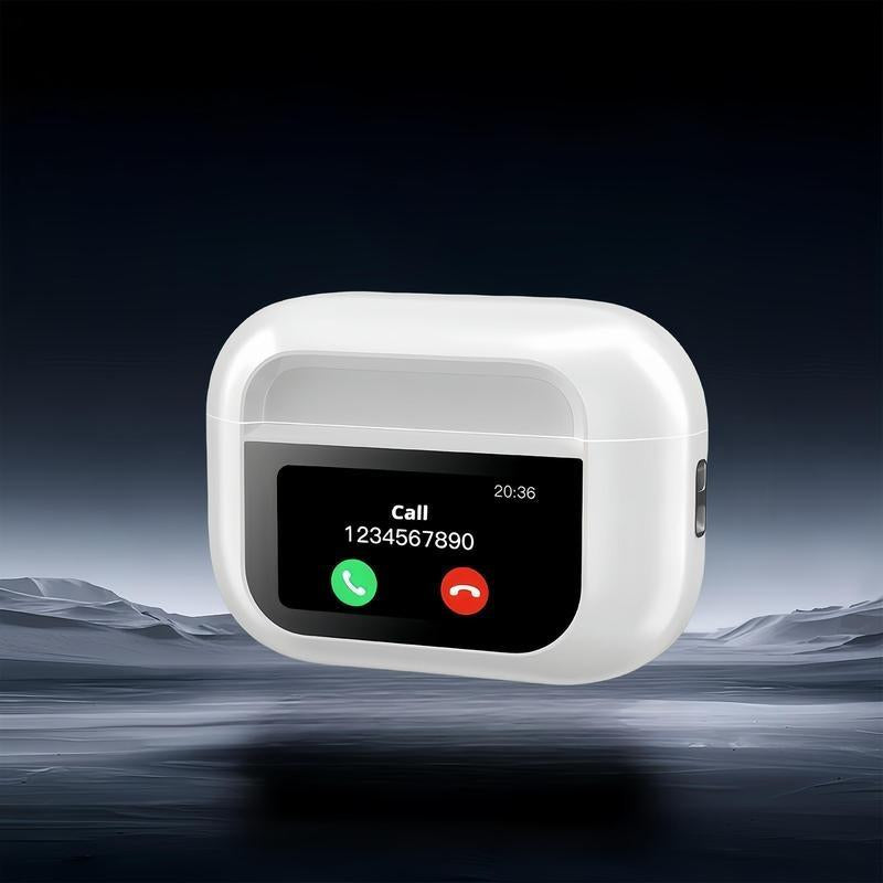 Wireless Earphone, In-Ear Design TWS Earbuds with Full Color Display, Noise Cancelling Bluetooth-Compatible Multifunctional Earbuds for Iphone Android, True Wireless Earbuds