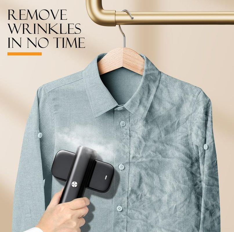 Steamer for Clothes Portable 1200W Handheld Clothes Steamer 15S Fast Heat-Up Multi-Angle Ironing Effortless Wrinkle Removal for Home Office and Travel