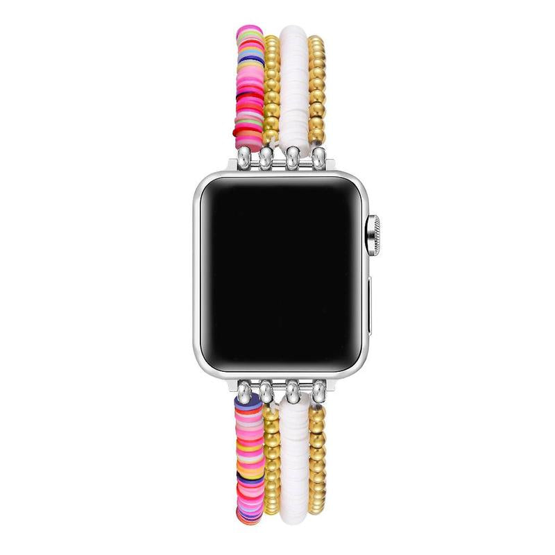 Bestie Beaded Band for Apple Watch - New 18K Gold Plated Beads