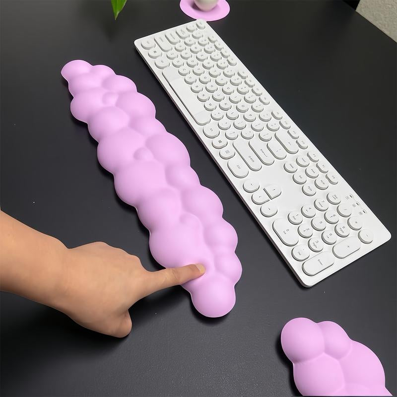 Creative Cloud Shaped Wrist Support & Keyboard Wrist Rest Pad & Coaster, Wrist Rest & Keyboard Wrist Rest Pad & Coaster, Hand Wrist Rest Mouse Pad