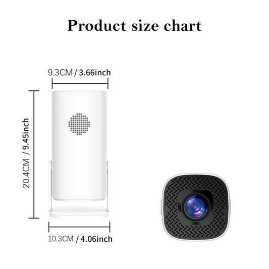 Home Portable Projector, HD Mini Projector, USB & Wifi Projector, Suitable for Various Scenarios