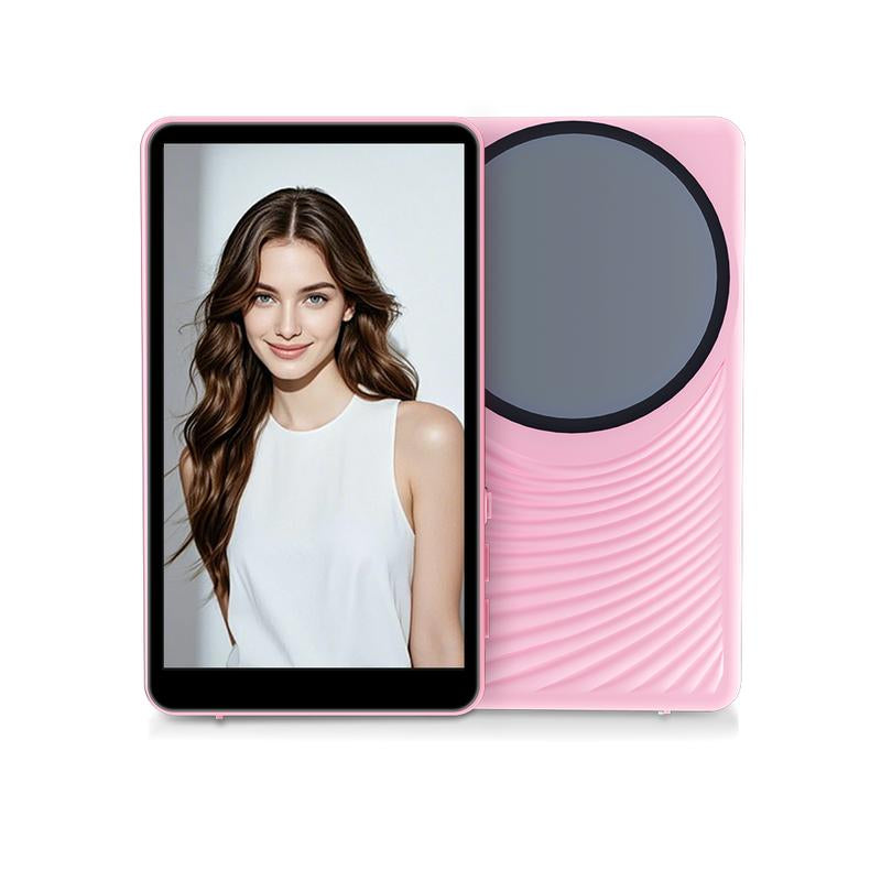 Vlog Selfie Monitor Screen Only for Iphone & Sa.Msung, with Magnetic Phone Holder Clip Mount, Using Phone Rear Camera for Selfie Vlog Live Stream (Iphone Supporting 1080P Wifi Recording, 4K 30Fps for Wired Recording)