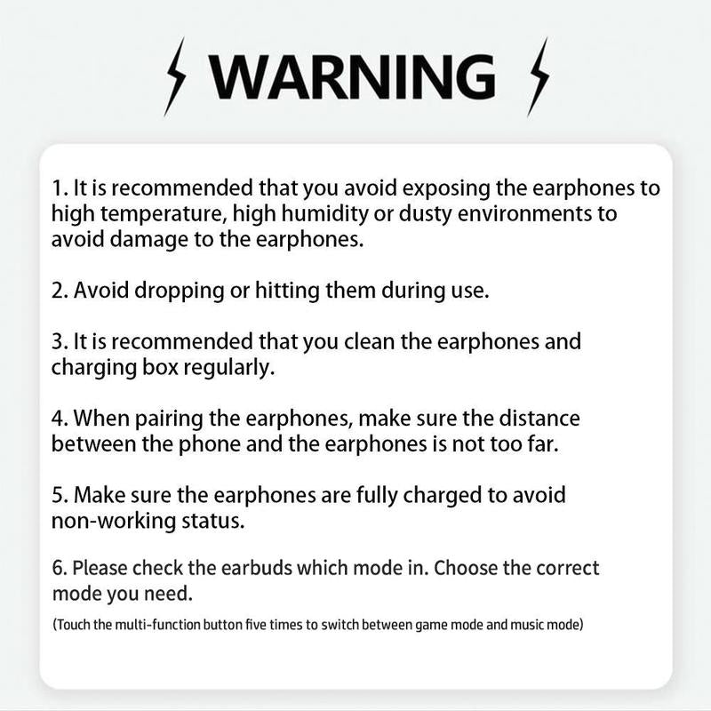 HP Wireless Earphone, Noise Cancelling Wireless Earbuds Audio, Earphone with Built-In Mic, Portable Earbuds for Gaming, Sports, Office