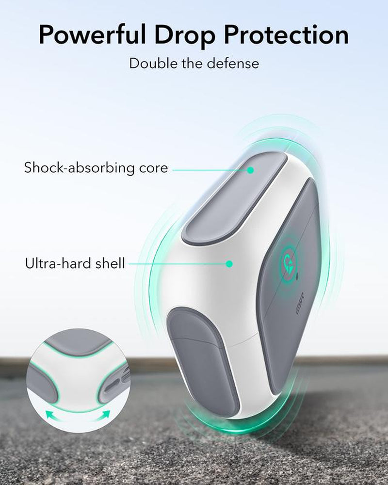 ESR for 2025 Airpods Pro 3 Case, Full Drop Protection Cover with Lanyard,Compatible with Magsafe,Stylish & Lightweight Airpods Accessories,Magsafe Charging, Protective Cover with Strong Magnet