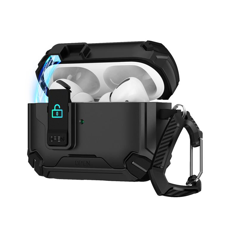 Wireless Magnetic Charging Earphone Case with Holder for Airpods Pro,Airpods Pro 2,Airpods 4,Airpods 1/2 ,Earphone Protective Cover,Earphone Accessories Compatible Witrh Airpods, Earbuds Case