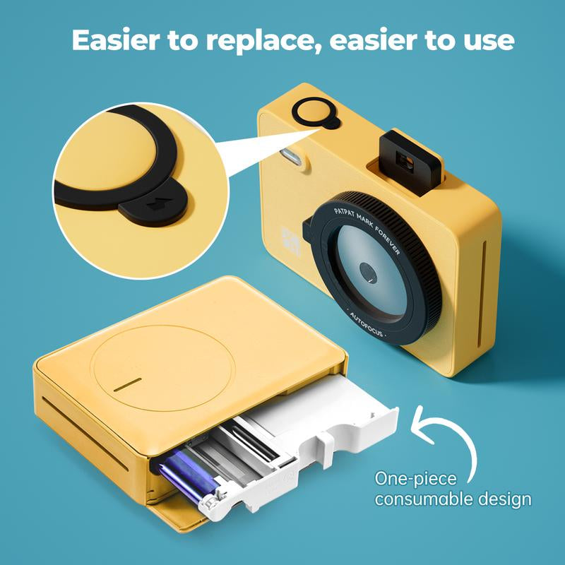 Z5 Instant Camera – All-In-One Mini Portable Color Printer for Phones, Ideal for Home Use & Travel