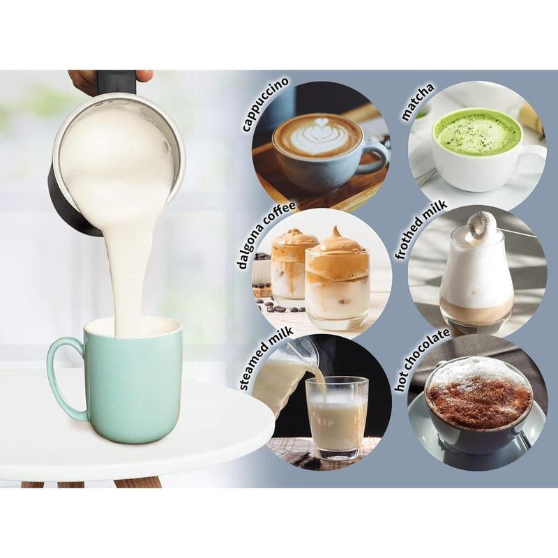 Automatic 4-In-1 Milk Frother Electric Heater