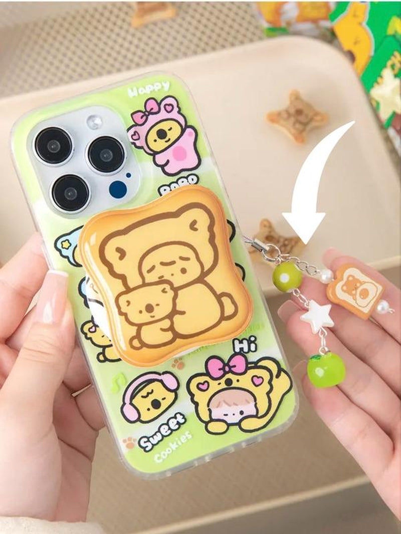 RORO CASE Set【Koala Sandwich Biscuits】 Magnetic Phone Case Set for Iphone 15 Pro Max and Iphone 15 Pro