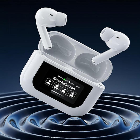Wireless Earphone, In-Ear Design TWS Earbuds with Full Color Display, Noise Cancelling Bluetooth-Compatible Multifunctional Earbuds for Iphone Android, True Wireless Earbuds