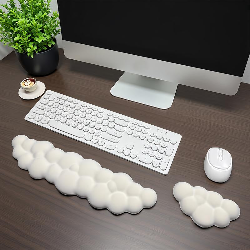 Creative Cloud Shaped Wrist Support & Keyboard Wrist Rest Pad & Coaster, Wrist Rest & Keyboard Wrist Rest Pad & Coaster, Hand Wrist Rest Mouse Pad