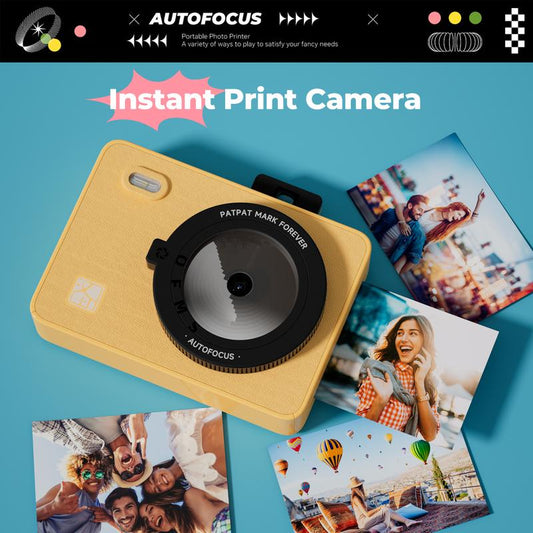 Z5 Instant Camera – All-In-One Mini Portable Color Printer for Phones, Ideal for Home Use & Travel