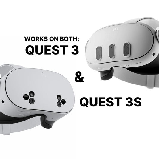 Nova Design Battery Head Strap for Meta Quest 3 & 3S – Extended Playtime, 6000Mah Battery, Adjustable Fit, Cushioned Comfort for Long VR Sessions