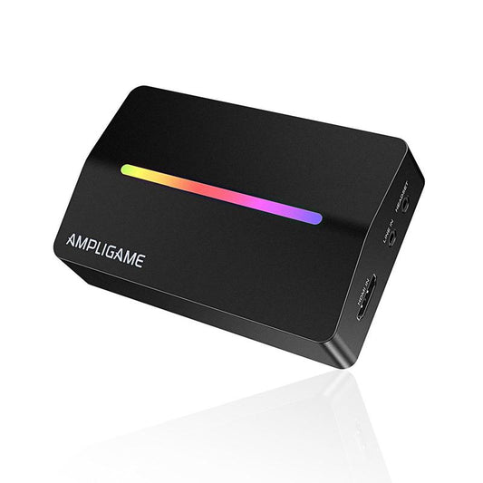FIFINE Ampligame Video Capture Card, HD 1080 60Fps for Audio Video, Gaming, Live Streaming, HDMI to USB Capture Card Compatible with Ps4/Windows/Mac Os/Switch/Xbox, - Ampligame V3