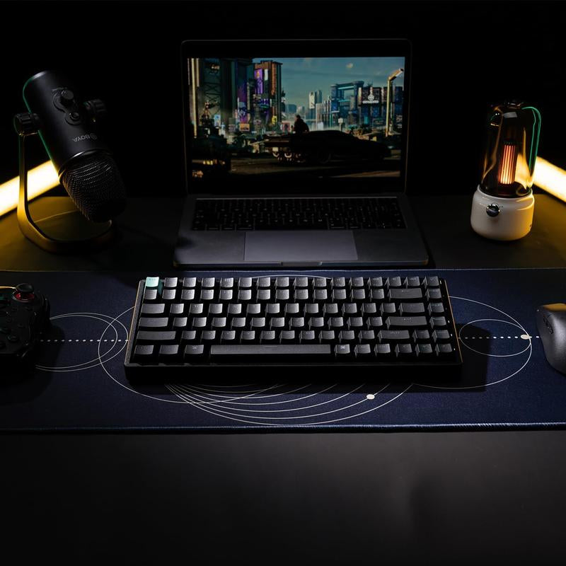 【CES Innovation Awards】Keychron K2 HE Wireless Magnetic Switch Custom Keyboard, Rapid Trigger, Gamepad Analog,Adjustable Actuation Point Pbt Keycaps Gaming Keyboard Creamy Keyboard Enhanced Acoustic Foams Gifts for Boyfriend