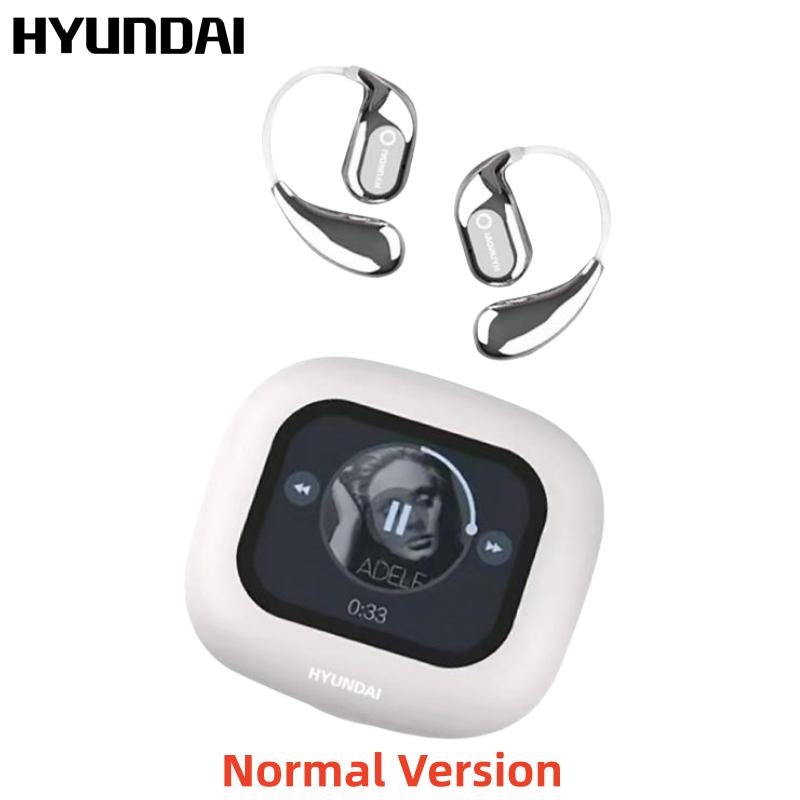HYUNDAI HY Q18 Pro Electronic Earbud Bluetooth Headset Supports 169‑Language Translation with Full‑Color Touch Screen, Audio Wireless Headphones for Music & Phone Calls