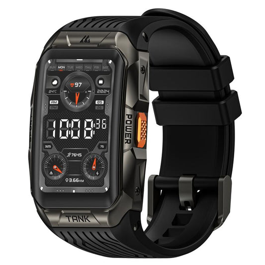 KOSPET X2 Smartwatch,Fitness Tracker,Bluetooth Calls,44-Day Battery Life,50M Waterproof,Amoled Display, Full-Metal,Android&Ios Watches Black,Wearable,Watches for Men Smartphone,Heart Rate Monitor,Smart Band,Blood Pressuremonitor,Healthtracker,Touch Screen