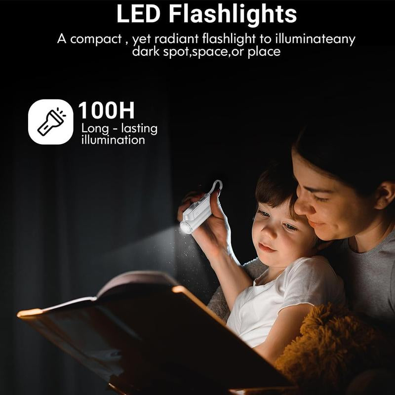 Next-Gen Mini Capsule 6500Mah 3-In-1 Power Bank,Dual USB-C Ports - 22.5W Fast Charging, Built-In Phone Stand & Flashlight, Includes USB-C to Lightning Adapter, Digital Screen Display (Shows % Power), Compatible with Iphone 16/15/14/13/12 & Android Devices