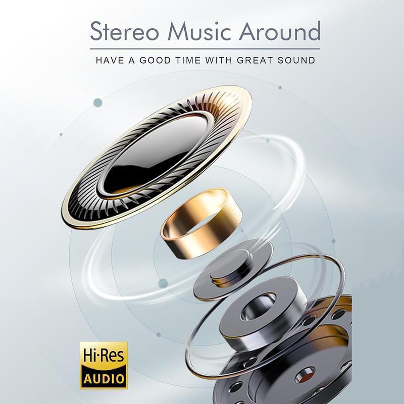 Y01 Wireless Bluetooth Headphones,Over-Ear,Noise Cancelling,Hi-Res Audio,48H Battery Life,Foldable,Mic for Ios/Pc Headphones Android Memory Headset Earbud Electronic,Audifonos Bluetooth