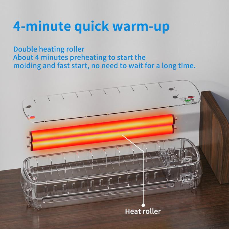 4-In-1 Professional Laminator: 3 Min Fast Heat/Seal A4/A5/A6 Documents | with Overheat Protection & Fade-Proof Technology | for Office, Small Business & Home Use