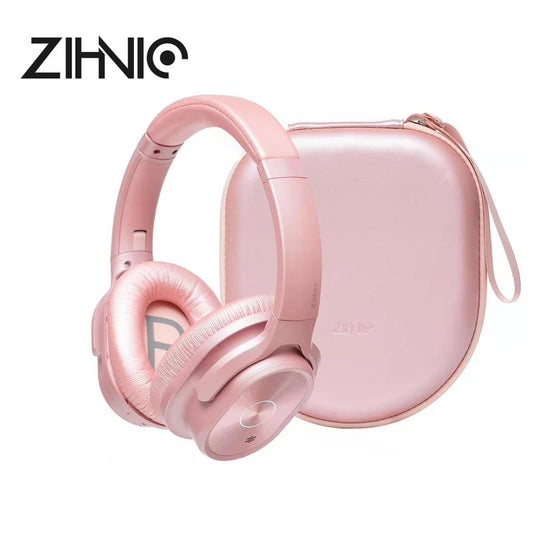ZIHNIC PN9 Active Noise Cancellation Headphones,Wireless on Ear Bluetooth Headset, ,Foldable Earphones with Bulit-In Mic over Ear,12 Months Warranty,Multi-Color Optional Audio Earbud Electronic Folding Noise Cancelling