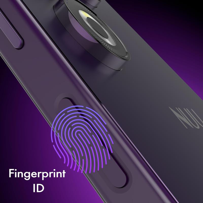NUU N30 Cell Phone Unlocked for T-Mobile 12Gb(6Gb+Extended 6GB)/128GB, Microsd (Up to 128Gb),Teen Phone, Dual SIM 4G, Octa-Core 6.7" 90Hz HD+, Any Parental APP, Android Phones, Purple, 1 Year US Warranty