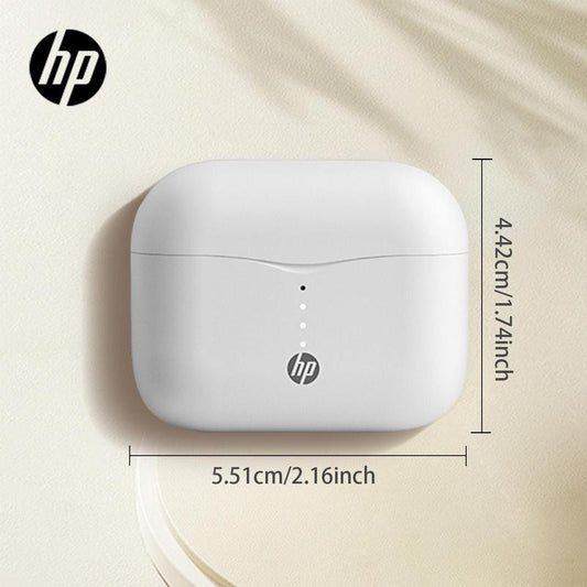 HP Wireless Earphone, Noise Cancelling Wireless Earbuds Audio, Earphone with Built-In Mic, Portable Earbuds for Gaming, Sports, Office