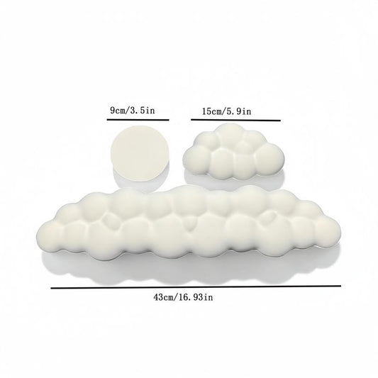 Creative Cloud Shaped Wrist Support & Keyboard Wrist Rest Pad & Coaster, Wrist Rest & Keyboard Wrist Rest Pad & Coaster, Hand Wrist Rest Mouse Pad