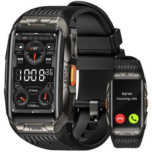 KOSPET X2 Smartwatch,Fitness Tracker,Bluetooth Calls,44-Day Battery Life,50M Waterproof,Amoled Display, Full-Metal,Android&Ios Watches Black,Wearable,Watches for Men Smartphone,Heart Rate Monitor,Smart Band,Blood Pressuremonitor,Healthtracker,Touch Screen