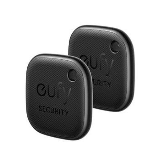 Eufy Security by Anker Smarttrack Link (Black, 2-Pack), Android Not Supported, Works with Apple Find My (Ios Only), Key Finder, Bluetooth Tracker for Earbuds and Luggage, Phone Finder, Water Resistant｜Spingtok