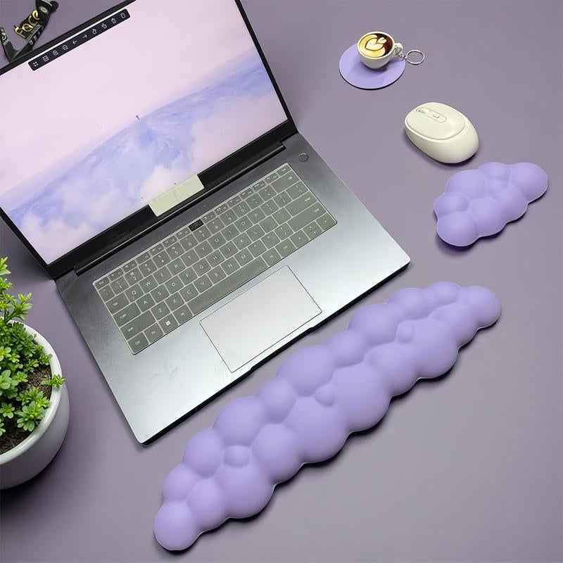 Creative Cloud Shaped Wrist Support & Keyboard Wrist Rest Pad & Coaster, Wrist Rest & Keyboard Wrist Rest Pad & Coaster, Hand Wrist Rest Mouse Pad