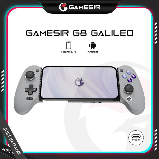 Gamesir G8 Galileo Type-C Mobile Gaming Controller for Android & Iphone 15 Series (USB-C) Accessories Console Smartphone