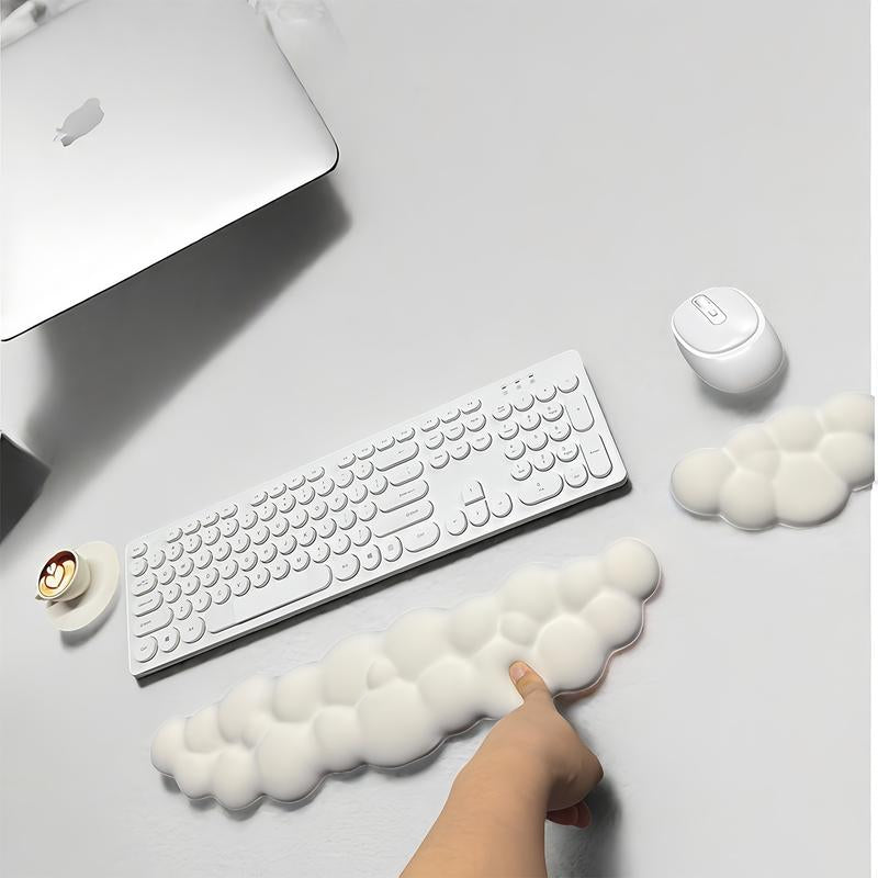 Creative Cloud Shaped Wrist Support & Keyboard Wrist Rest Pad & Coaster, Wrist Rest & Keyboard Wrist Rest Pad & Coaster, Hand Wrist Rest Mouse Pad