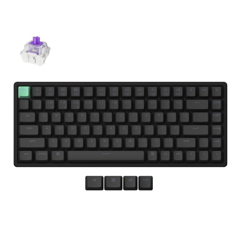 【CES Innovation Awards】Keychron K2 HE Wireless Magnetic Switch Custom Keyboard, Rapid Trigger, Gamepad Analog,Adjustable Actuation Point Pbt Keycaps Gaming Keyboard Creamy Keyboard Enhanced Acoustic Foams Gifts for Boyfriend