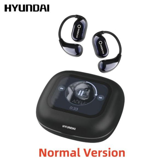 HYUNDAI HY Q18 Pro Electronic Earbud Bluetooth Headset Supports 169‑Language Translation with Full‑Color Touch Screen, Audio Wireless Headphones for Music & Phone Calls