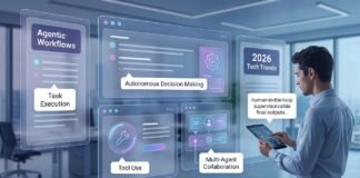 Beyond Chatbots: Why 2026 is the Year of Agentic AI Workflows Agentic AI workflows in 2026 diagram